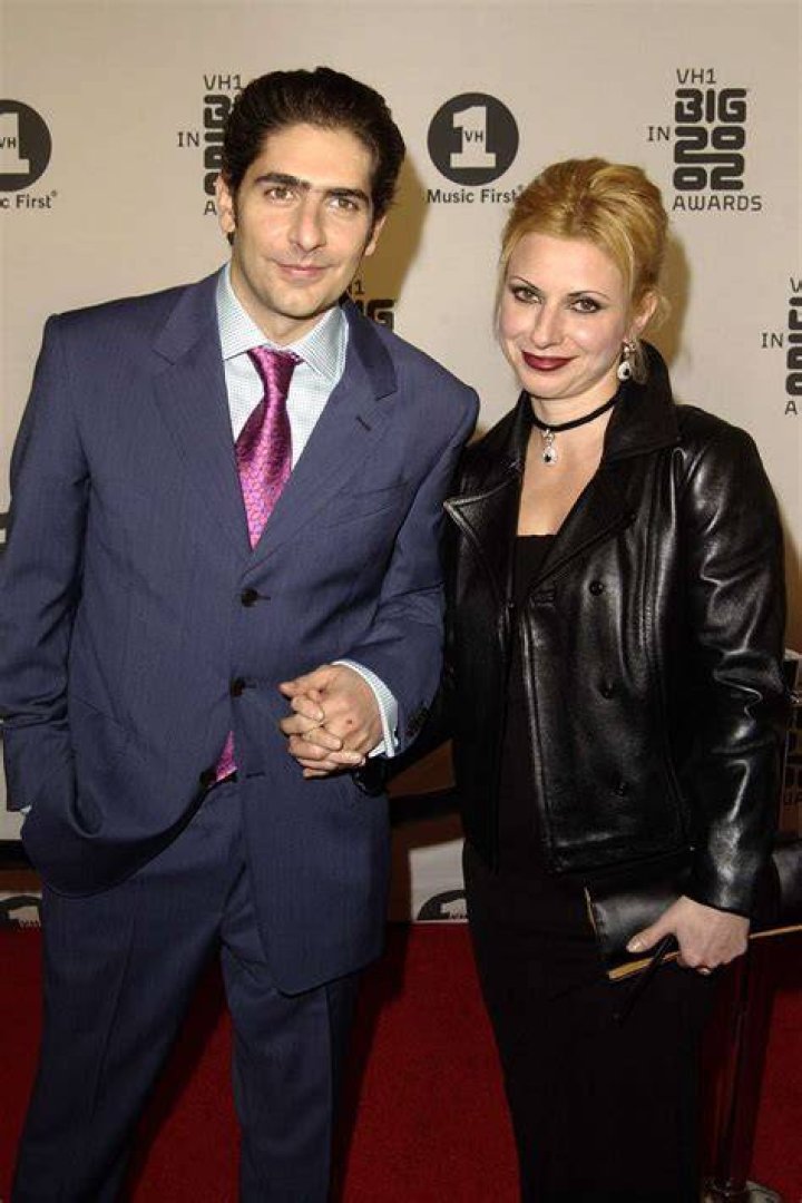 Michael Imperioli with his children, sons David (l now 13) and Vadim
