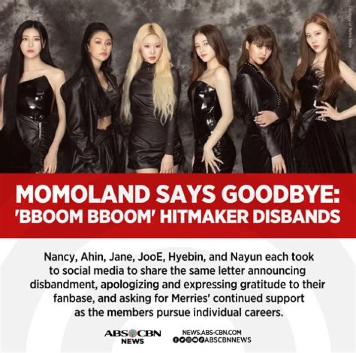 MOMOLAND says goodbye 'BBoom BBoom' hitmaker disbands ABSCBN News