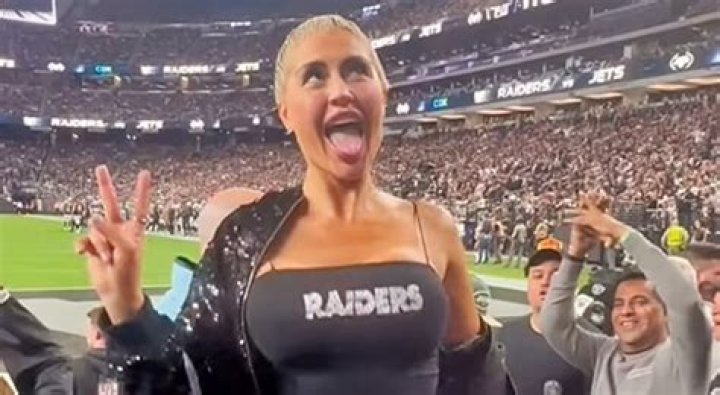 OF Adult Star Kicked Out of Raiders Stadium For Flashing Chest