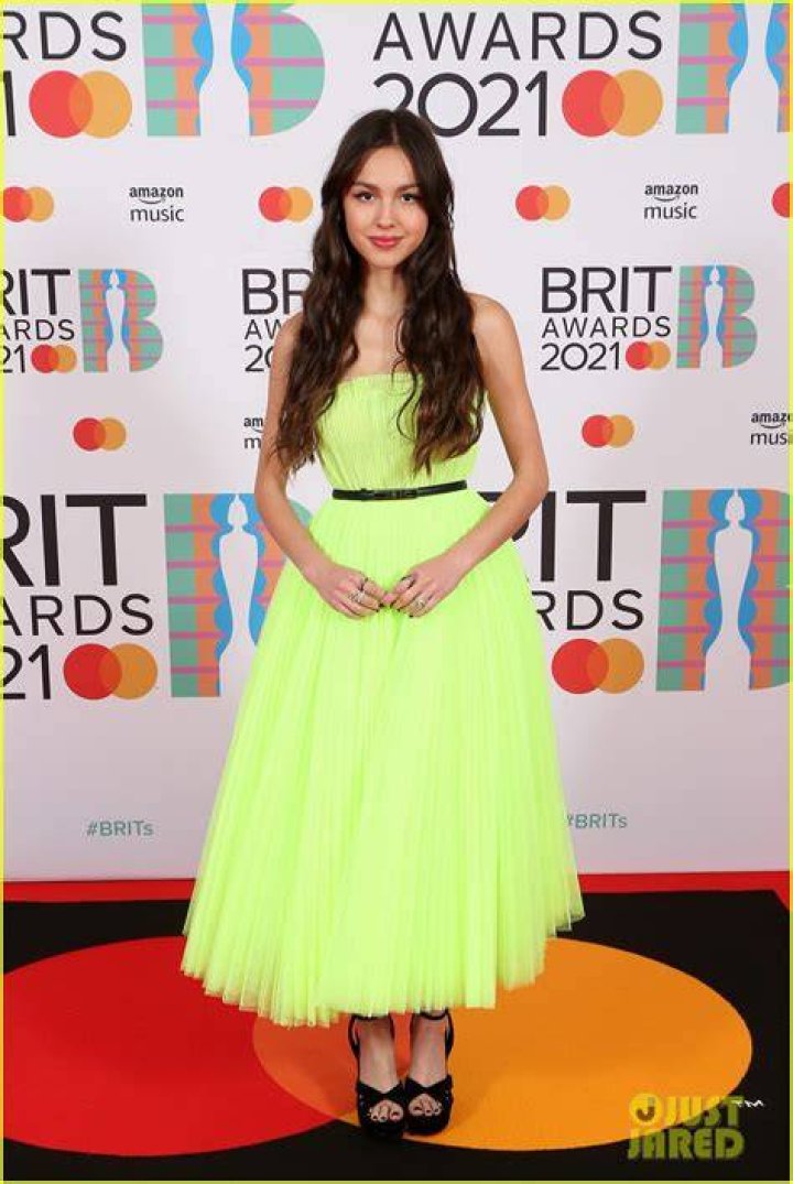 Olivia Rodrigo Attends 2021 Brit Awards at the O2 Arena in London 05/11