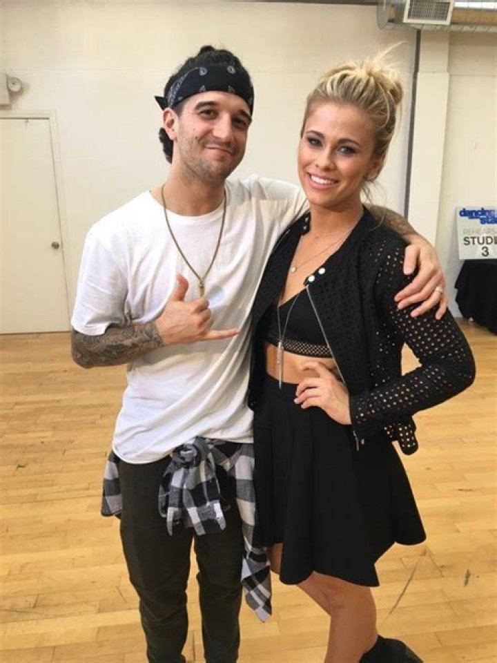 Paige VanZant and Mark Ballas 'Dancing With the Stars' Season 22 Cast
