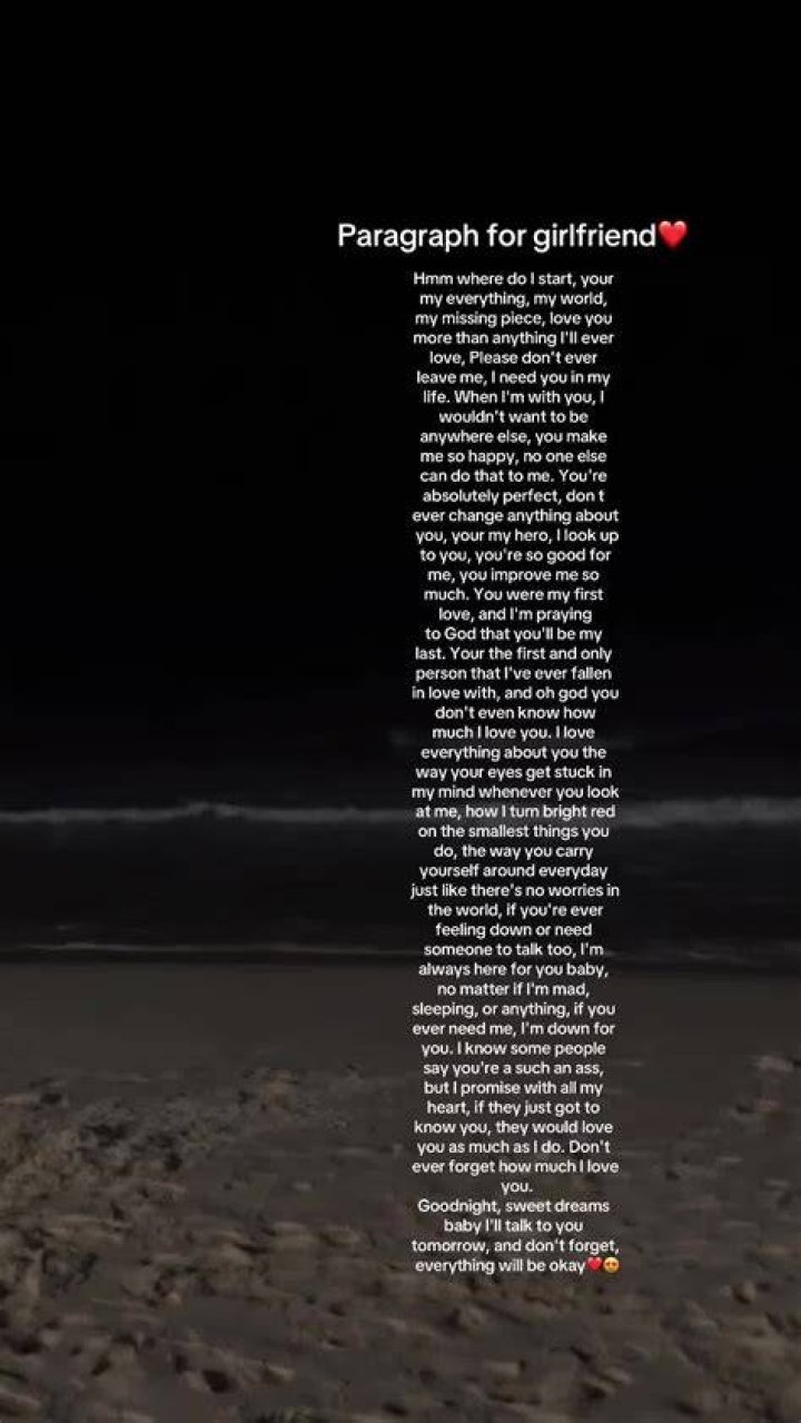 Paragraph To Send To Girlfriend To Make Her Happy Birthday paragraph