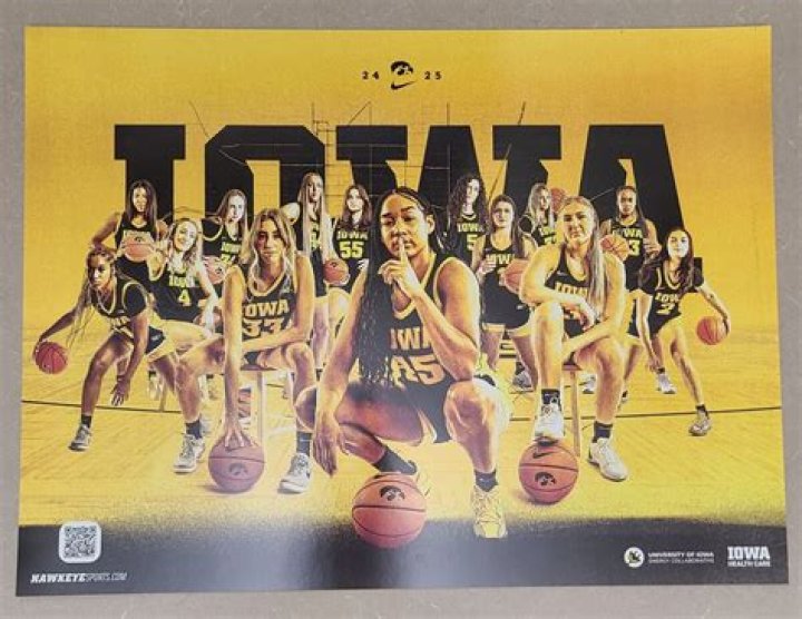 Photos of Iowa Hawkeyes women's basketball media day on Oct. 20, 2022
