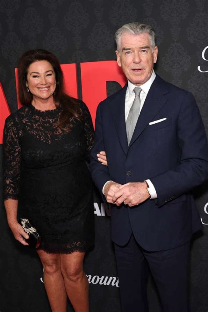 Pierce Brosnan and wife Keely get support from sons Daily Mail Online