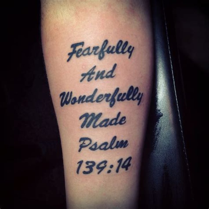 Pin by Haylin Etheridge on Tattoos Bible tattoos, Verse tattoos
