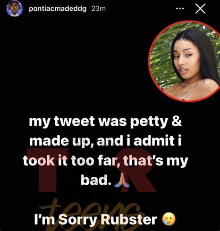 Rapper DDG Apologizes To Rubi Rose After Saying His Next Girlfriend Can