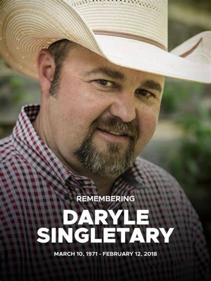 R.I.P. Daryle Singletary 19712018