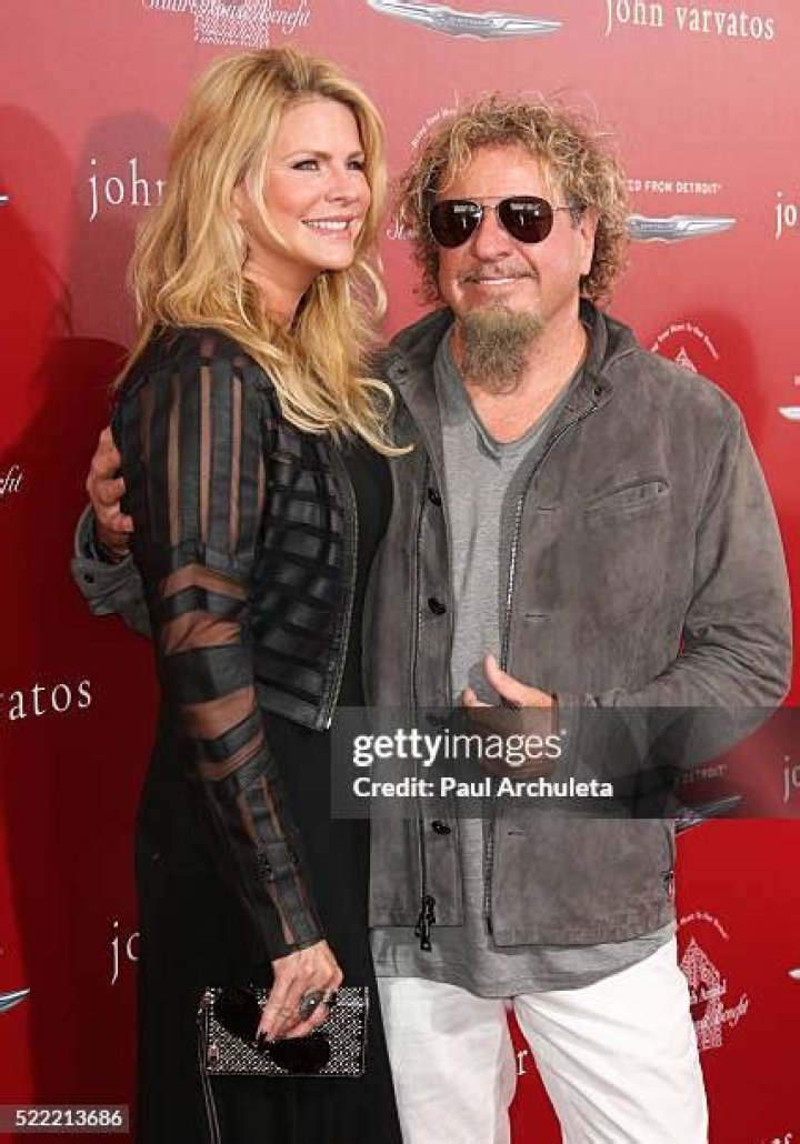 Sammy Hagar And His Wife