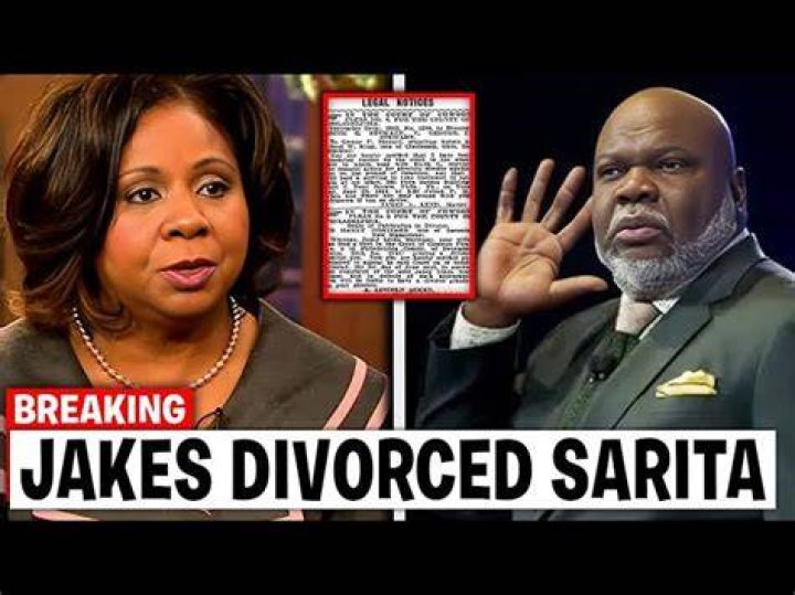 Serita Jakes File For Divorce From Her Husband TD Jakes After