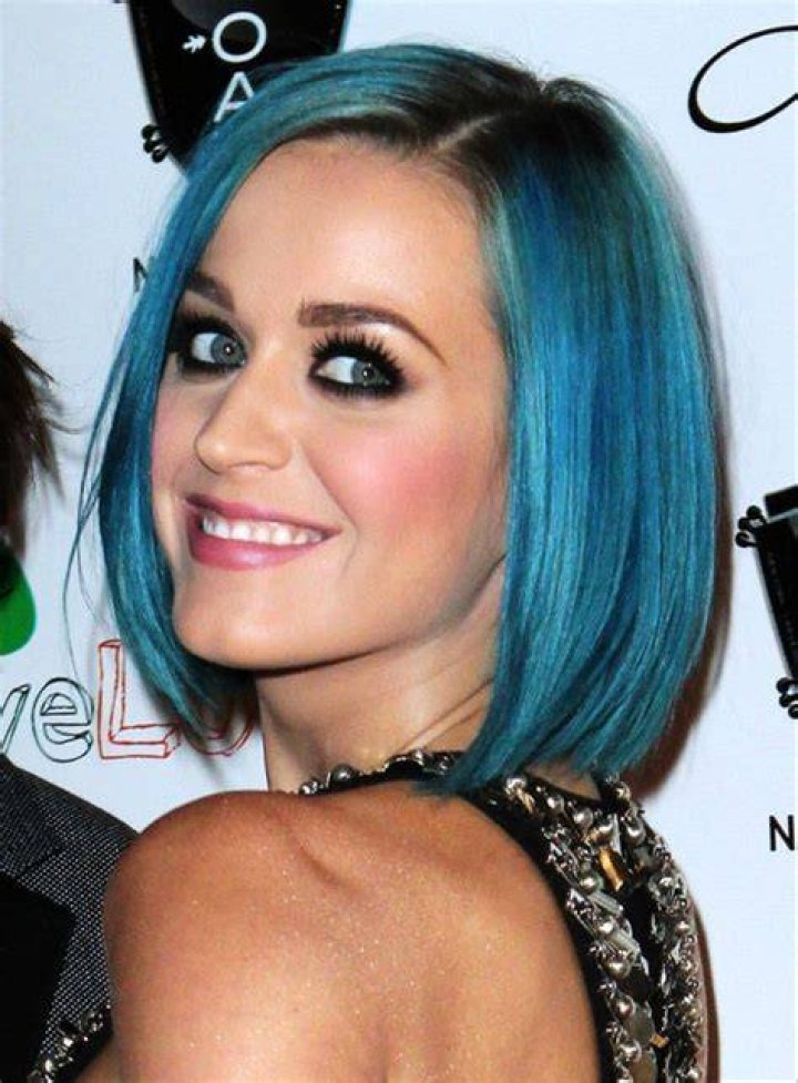 Short blue bob hairstyle Hairstyles Weekly
