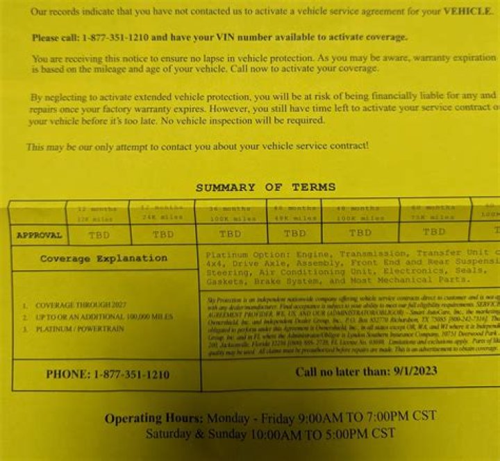 SP Activation Services r/Scams