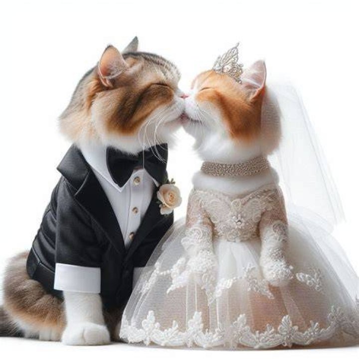 squishface love Wedding pets, Cat wedding, Wedding