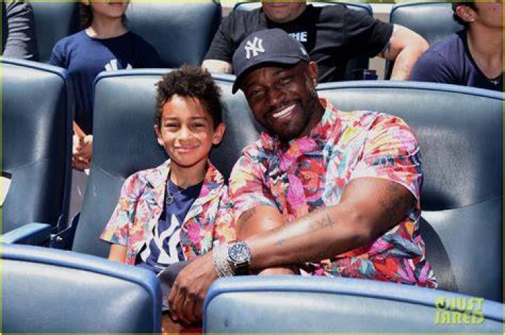 Taye Diggs Celebrates Father's Day with Son Walker at Yankees Game