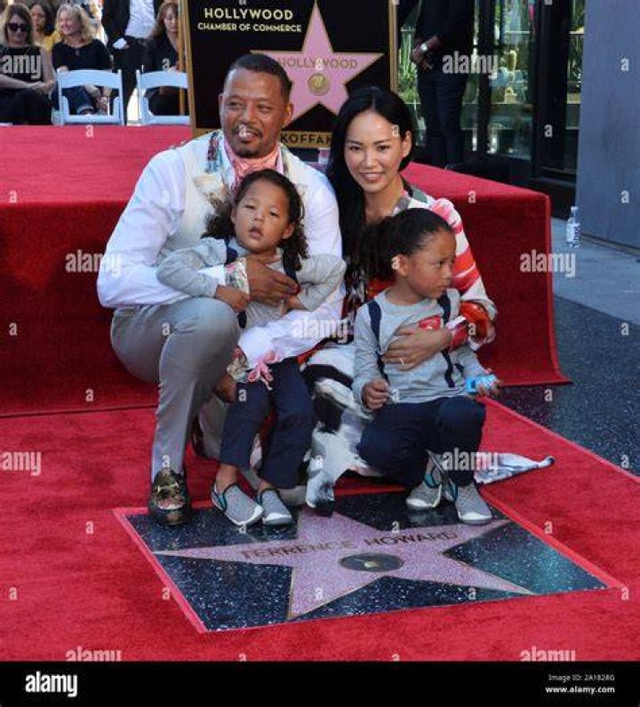 Terrence Howard & Wife Son (Exclusive) Access Online