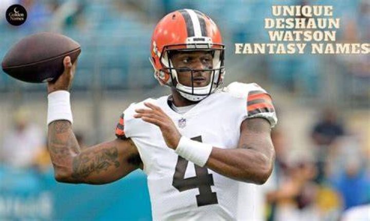 The 25+ Best DeShaun Watson Fantasy Football Names