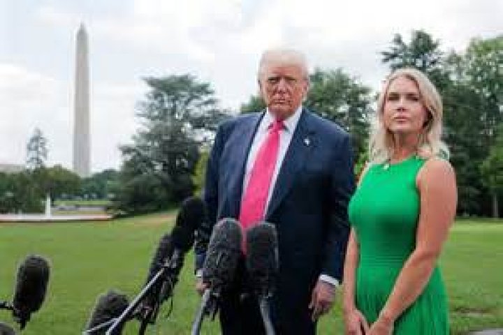 Trump congratulates Karoline Leavitt, 25, who might youngest