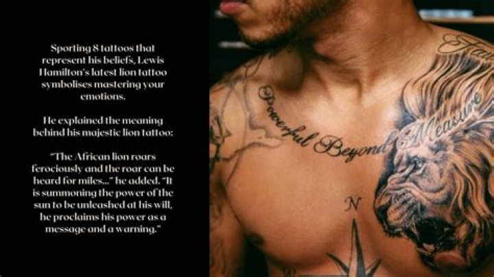 Unveiling Lewis Hamilton's Tattoos: Meanings, Symbolism, And Untold Stories