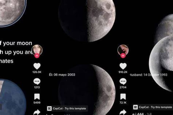 Viral, Cara Membuat Moon Phase Birthday Trend di TikTok