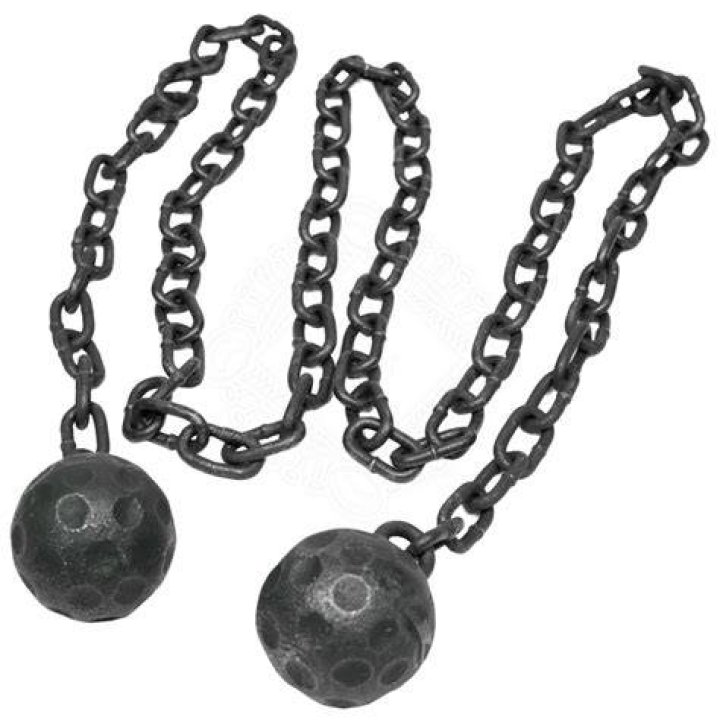 Was the ball and chain a real weapon?