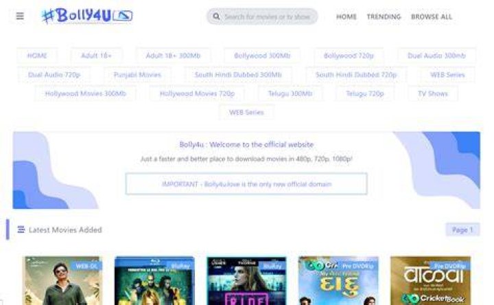 Watch Your Favorite Bollywood Movies With Ease On Bolly4u.vip