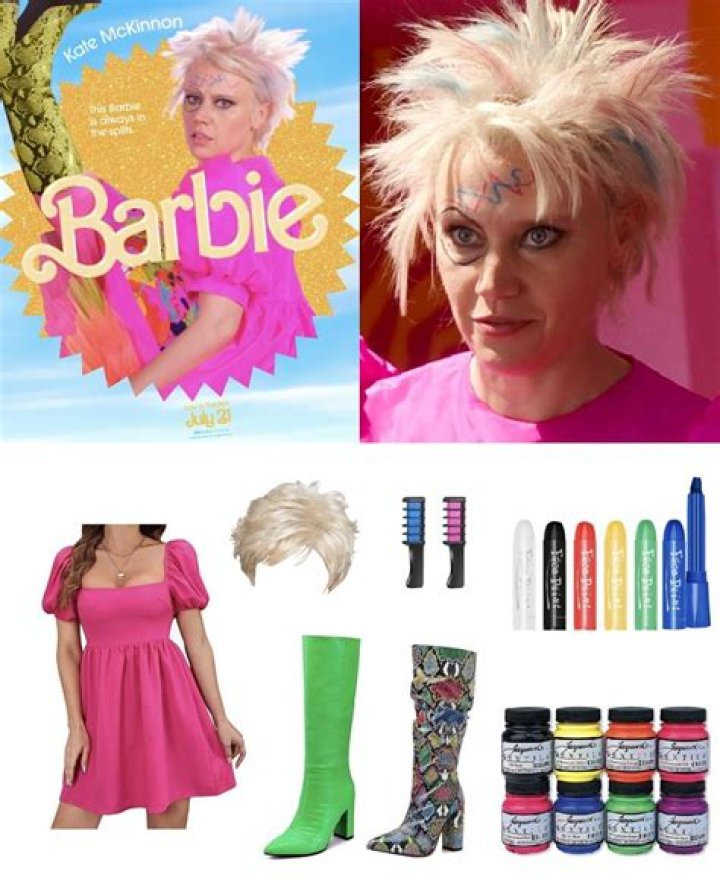 Weird Barbie Costume Barbie (2023) Fancy Dress