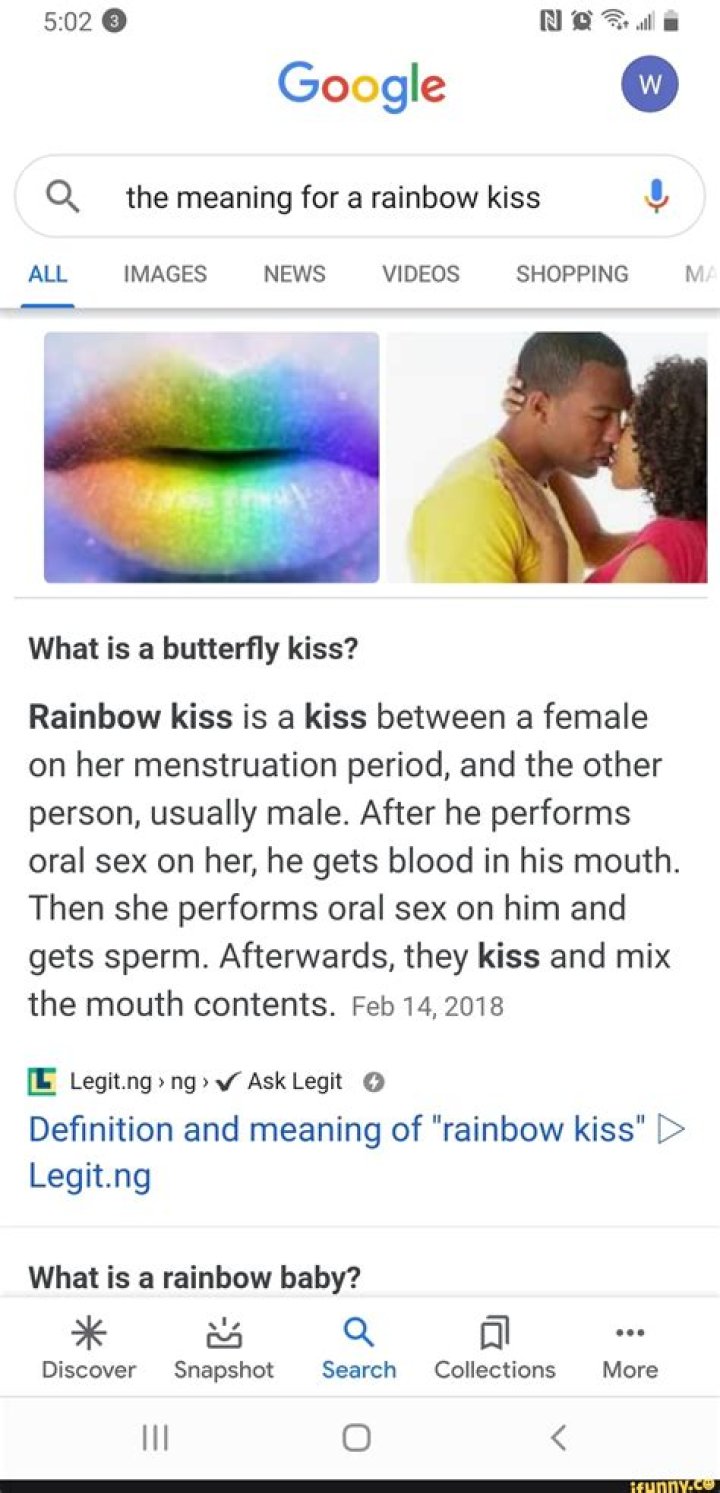 What's A Rainbow Kiss?