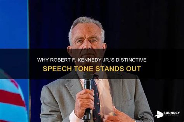 What's The Reason Behind Robert Kennedy's Distinctive Voice?
