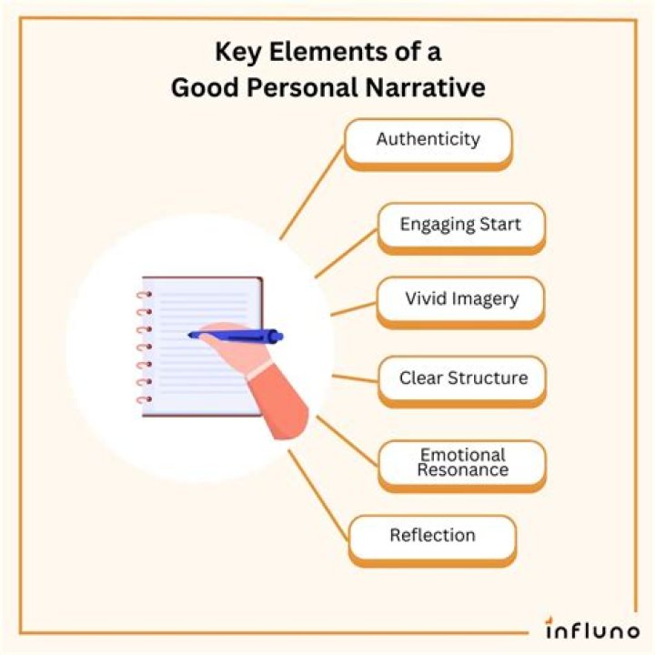 What are 3 characteristics of a personal narrative?