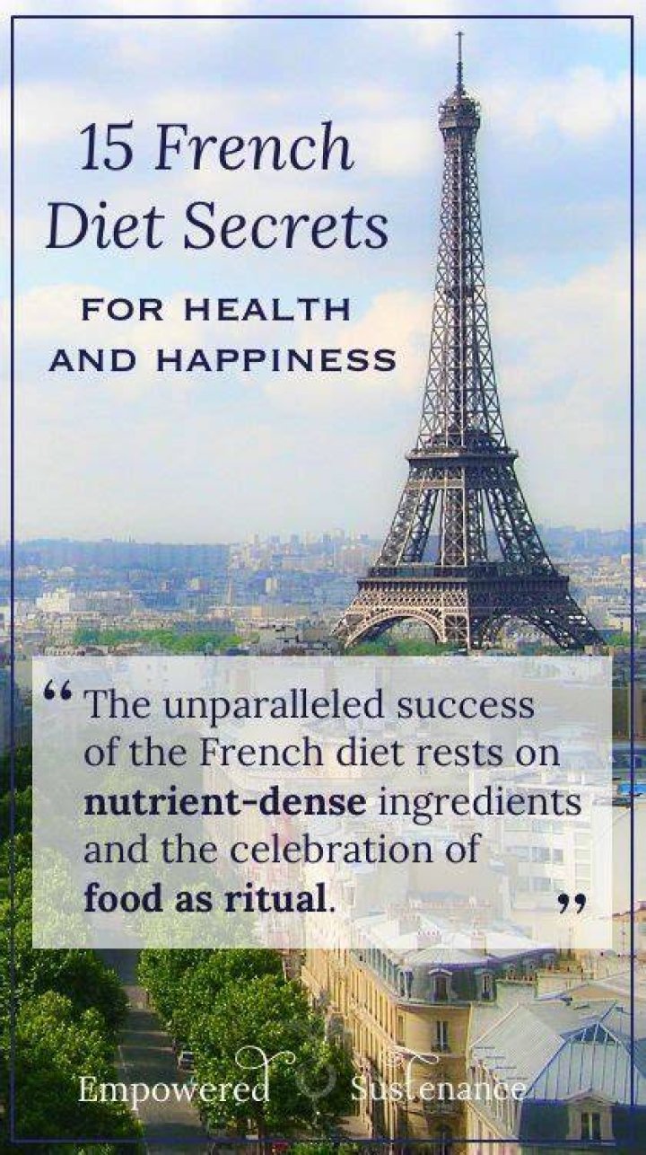 What are 5 secrets of the French diet?
