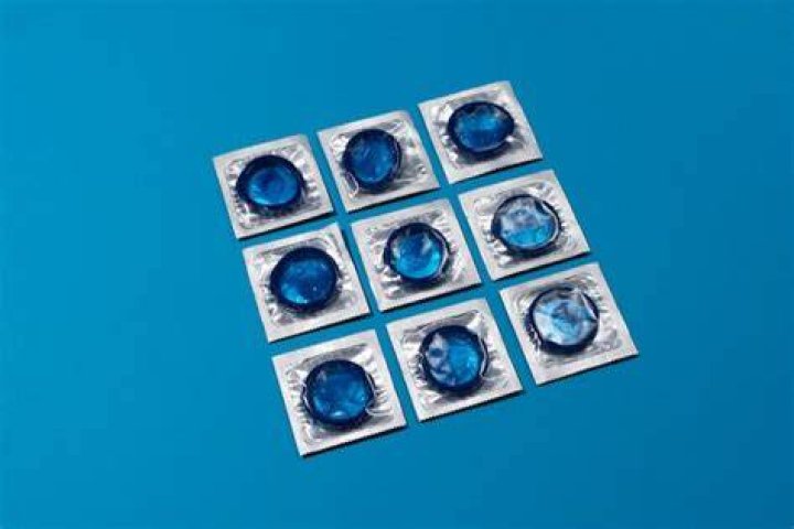What are the blue condoms?
