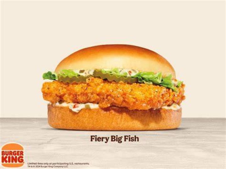 What does Burger King fry their fish in?