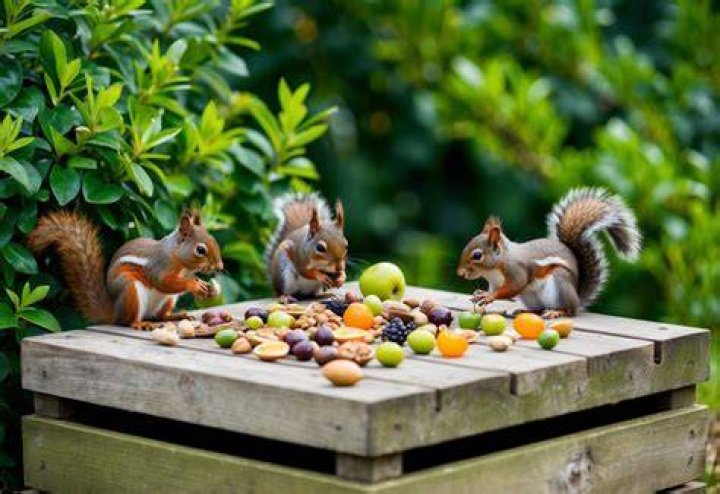 What food can I put out for squirrels?