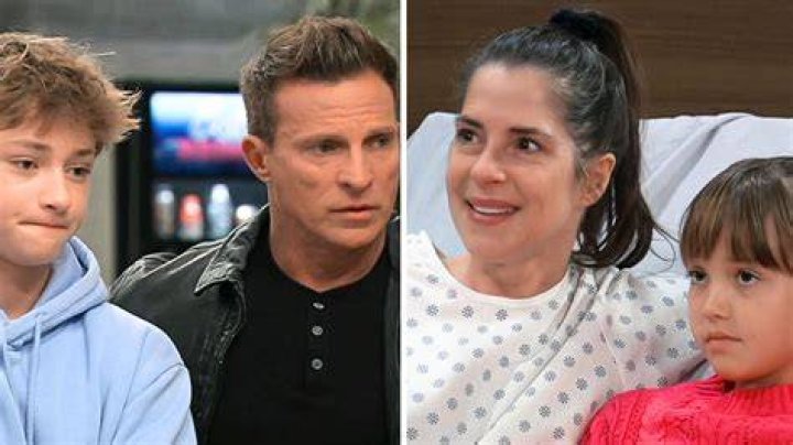 What happens to Sam's son on ER?