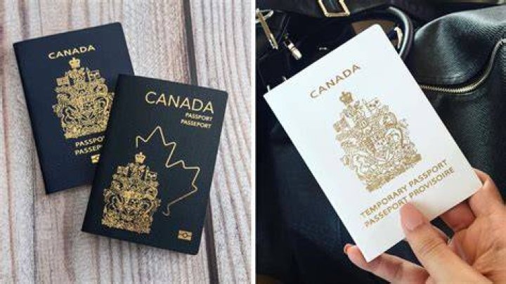 What is a white Canadian passport?
