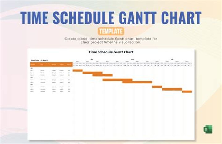 What is schedule chart?