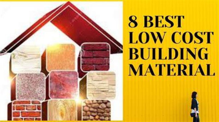 What is the least expensive building material?
