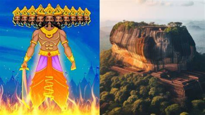 Where is the body of Ravana?
