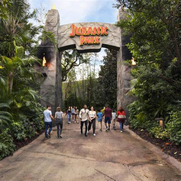 Which park has Jurassic World in Orlando?