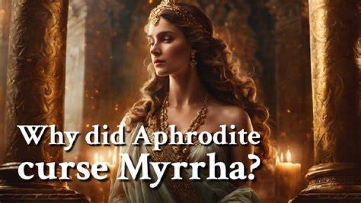 Who did Aphrodite curse?