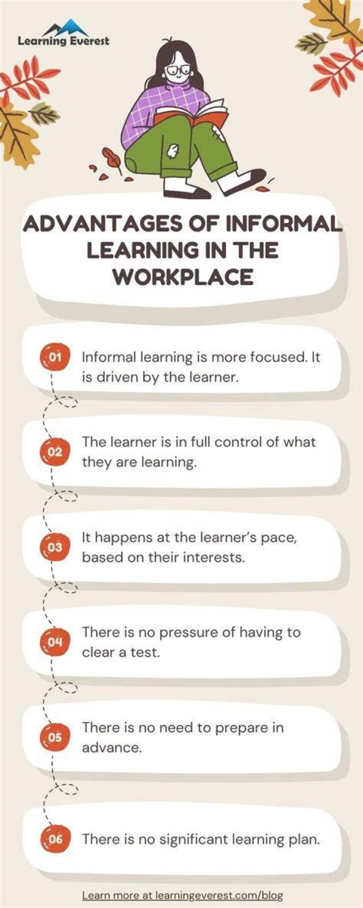Why is informal learning important in the workplace?