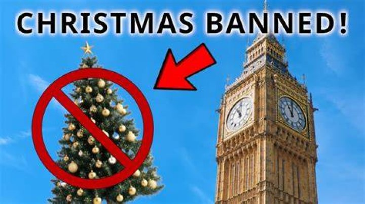 Why was Christmas banned in England?