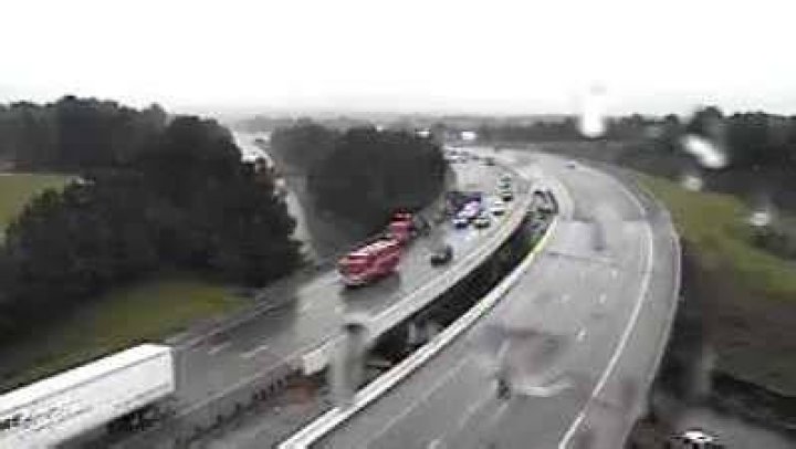 wreck on 385 in simpsonville yesterday