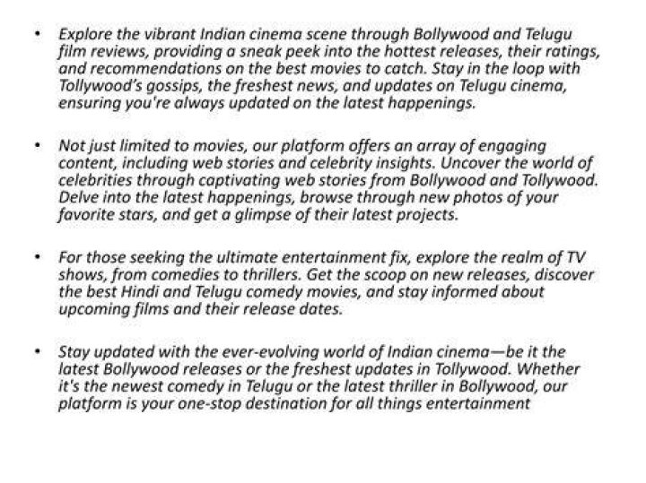 Your Ultimate Source For Indian Cinema